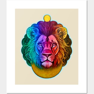 Lion Posters and Art